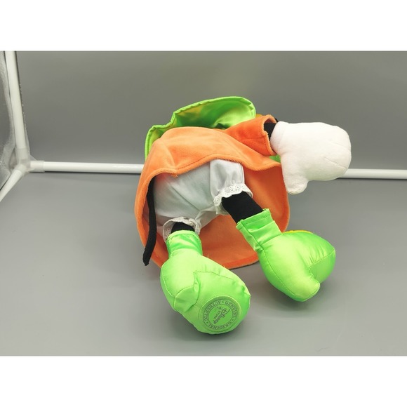 Disney Store Minnie Mouse Halloween Plush 16' Witch Pumpkin Orange Green Cute - Picture 5 of 6